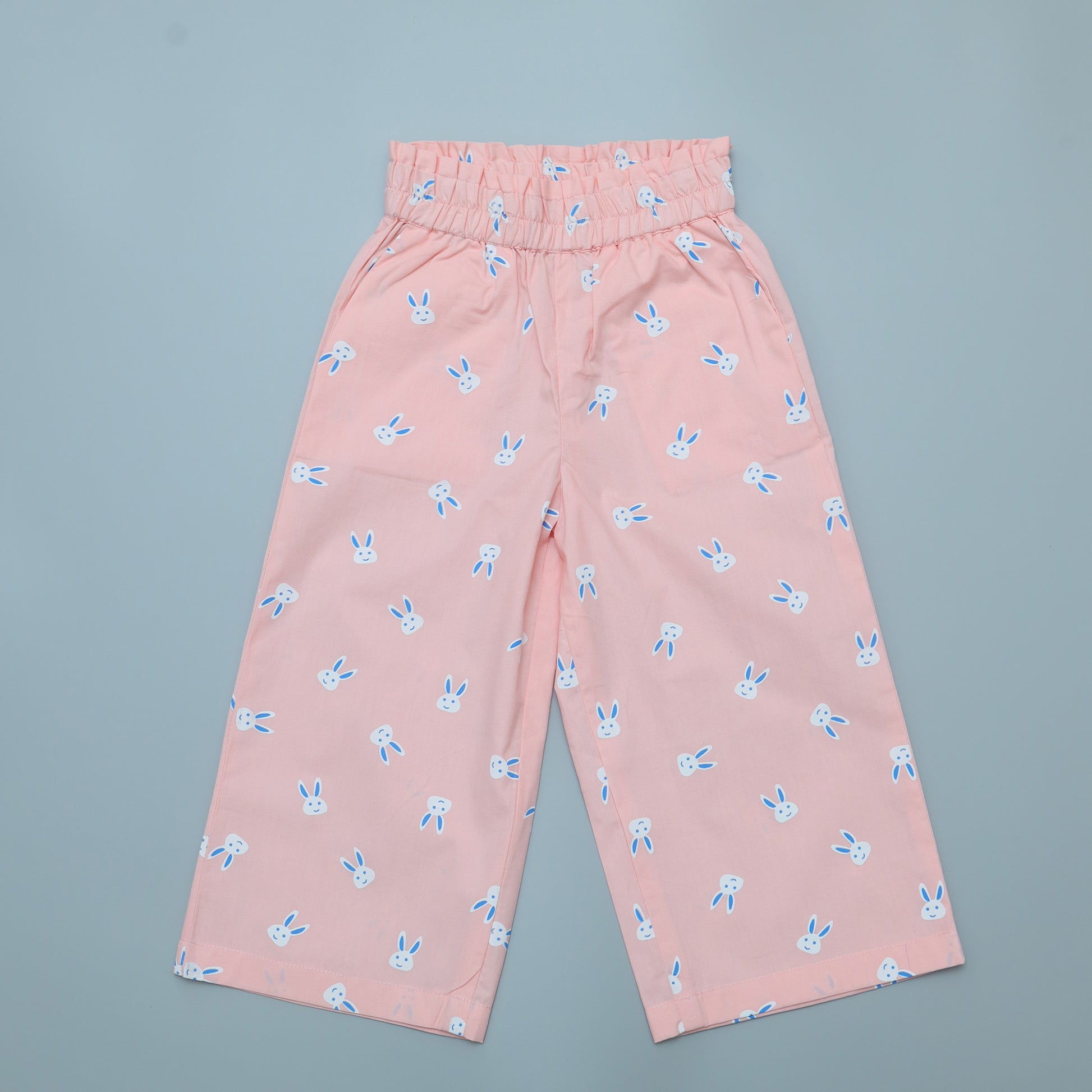 Pink pants with a pattern